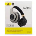 GroovePad, oreillette stéréo Bluetooth avec microphone, couleur grise