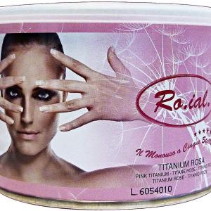 Ceretta depilazione 400ml Titanio Rosa, professionale