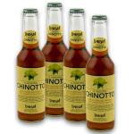 Lurisia, unser Chinotto, die echte, 4 Flaschen, im Glas, 275 ml