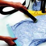 sacs sous vide pour vêtements, paquet de 10 sacs d’aspirateur encombrant sacs sac à espace xl 80 x 60 cm