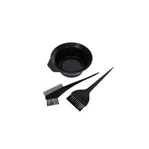 Kit per tinta capelli, set composto da cestello pettine e spazzola