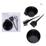 Kit de teinture de cheveux, ensemble composé de panier peigne et brosse