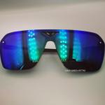 Okly Retrò Sunglasses, occhiali da sole Uomo Donna, verde