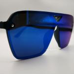 Okly Retrò Sunglasses, occhiali da sole Uomo Donna, blu