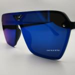 Okly Retrò Sunglasses, occhiali da sole Uomo Donna, blu