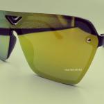 Okly Retro Sunglasses, occhiali da sole Uomo Donna, rosso