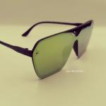 Okly Retro Sunglasses, occhiali da sole Uomo Donna, rosso