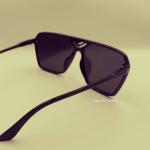 Okly Retro Sunglasses, occhiali da sole Uomo Donna, rosso