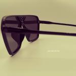Okly Retro Sunglasses, occhiali da sole Uomo Donna, rosso