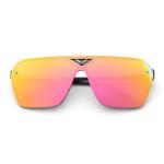 Okly Retro Sunglasses, occhiali da sole Uomo Donna, rosso
