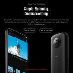 Insta360 ONE X Action Camera, 5.7K video e foto da 18MP