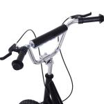 Monopattino Ruote 16 pollici Cityroller per Bambini e Ragazzi, Nero, Homcom