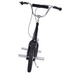 Monopattino Ruote 16 pollici Cityroller per Bambini e Ragazzi, Nero, Homcom