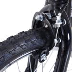 Monopattino Ruote 16 pollici Cityroller per Bambini e Ragazzi, Nero, Homcom