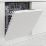 INDESIT, Geschirrspüler, DIE2B19, Einbaugerät, verdeckt, Klasse F, Fassungsvermögen 13 Gedecke, 60 cm 