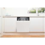 INDESIT, Geschirrspüler, DIE2B19, Einbaugerät, verdeckt, Klasse F, Fassungsvermögen 13 Gedecke, 60 cm 