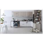 INDESIT, Geschirrspüler, DIE2B19, Einbaugerät, verdeckt, Klasse F, Fassungsvermögen 13 Gedecke, 60 cm 