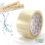 Nastro adesivo per imballaggio 50x66m, resistente all'acqua, trasparente, 6 pezzi