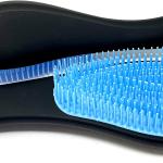 Districante, Spazzola sciogli nodi per capelli, nero con interno blu
