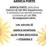 Crema Eudermica Arnica Forte, ‎Colours Of Lifemcon Aloe Vera Biologica e Vitamina E, per dolori articolari, muscolari, ematomi e contusioni, 100 ml