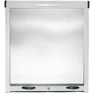Zanzariera a rullo avvolgibile riducibile con frizione finestra kit zanzariere 150 X 250 Cm Bianco