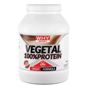 Why sport vegetal 100% protein 750 gr, gusto cacao