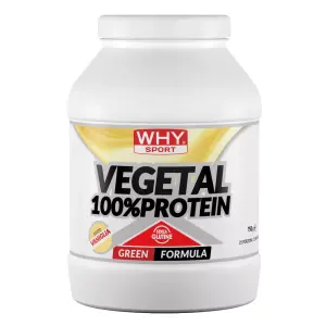 Why sport vegetal 100% protein 750 gr, gusto Vaniglia