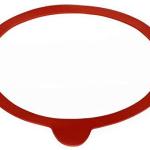 Weck Vasetto 290 ml con Coperchio da 80 mm, Completi di Guarnizione e Clips, Scatola da 6 Pezzi, Vetro, Trasparente