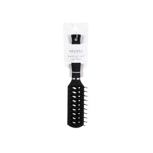 Spazzola Capelli Professionale Soft Touch Nero 23 x 5 cm