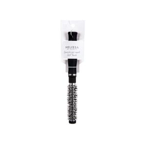 Spazzola Per Capelli Termica Professionale Manico Soft Touch Nero Diametro 4 cm