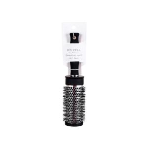 Spazzola Per Capelli Termica Professionale Manico Soft Touch Nero Diametro 6.5 cm