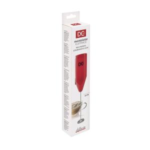 Frullino Montalatte Elettrico 21.0 cm, rosso