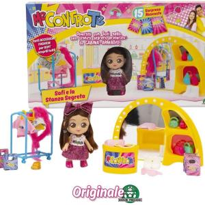 Me Contro Te- Giochi Preziosi Mini Doll 12 cm Stanza Segreta, Multicolore, MEC32000