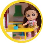 Me Contro Te, Casa Deluxe con due cutie dolls incluse Sofì e Luì, con tante stanze accessoriate e l'ascensore che funziona davvero, MEC57000