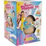 Pasqualone récipient en forme d'œuf, plein de surprises Me Against You, avec coquille écologique, pour les enfants à partir de 3 ans, Giochi Preziosi