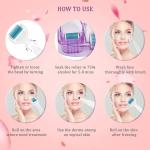 Derma Roller con Spazzola Silicone Pulizia Viso per Anti Acne