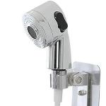 Doccino Easy Universale, doccino per lavandino, flessibile, facile da installare, fissaggio con bioadesivo, pratico e compatto, bianco