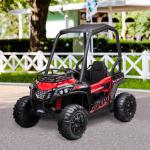 Voiture électrique, Quad électrique mini pour enfants, de 3-8 ans, couleur rouge et noir, HOMCOM