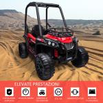 Voiture électrique, Quad électrique mini pour enfants, de 3-8 ans, couleur rouge et noir, HOMCOM