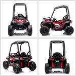 Voiture électrique, Quad électrique mini pour enfants, de 3-8 ans, couleur rouge et noir, HOMCOM