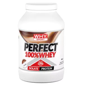 Proteine Isolate why sport perfect 100% whey 900 gr, gusto cacao