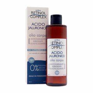Ultra Retinol Complex Olio Corpo Acido Jaluronico, 200 ml