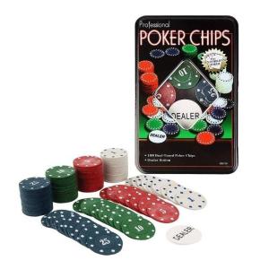 Chips Poker Professionale 100 Fiches Dakota Texa Holdem 100 Chips, gioco carte