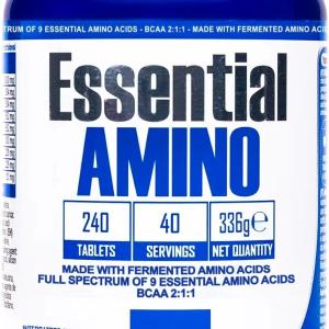 Amminoacidi Essenziali Fermentati EAA e Ramificati BCAA 2:1:1, Integratore per sportivi, fitness, body building, Yamamoto