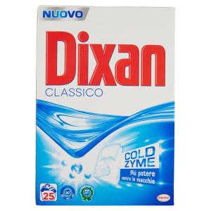 DIXAN Classico Polvere Detersivo per Lavatrice - 25 misurini