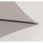 Ombrellone decentrato colore antracite diametro 3 m