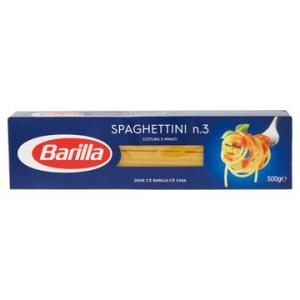 Pasta Barilla, spaghetti n. 3 - 500 gr