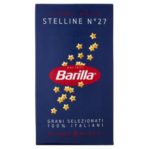 Barilla Pasta Stelline N.27, Pastina di Semola di Grano Duro, I Classici, 500g