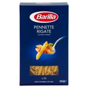Pâtes Barilla, Mezze Penne Rigate - 500 gr