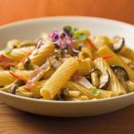Pâtes tortiglioni complètes Barilla, à base de semoule entière de blé dur, 500 g.